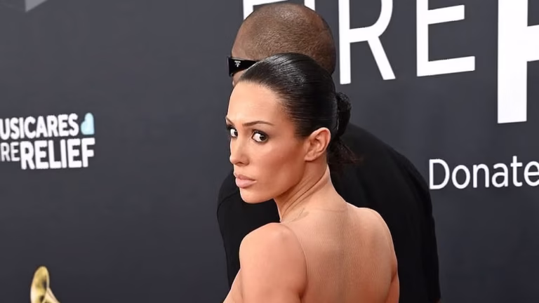 Bianca Censori's daring see-through dress at the 2025 Grammy Awards, highlighting bold fashion choices